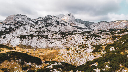 National park Durmitor located on the north of Montenegro