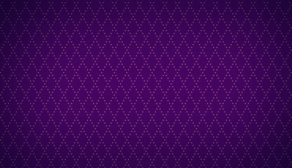 菱形に並べられたドットのチェック模様