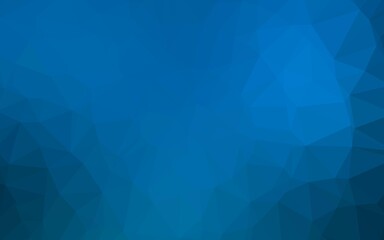 Light BLUE vector blurry triangle pattern. Colorful illustration in abstract style with gradient. Elegant pattern for a brand book.