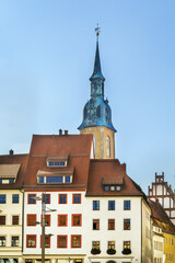 Street in Freiberg, Germany