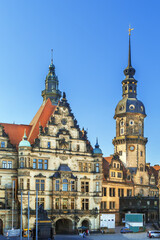 Fototapeta na wymiar Georgentor, Dresden, Germany