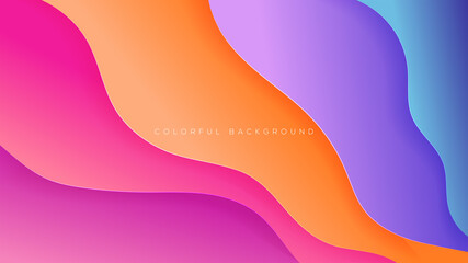 Premium colorful background with gradient color. Vector backgrond. Eps10