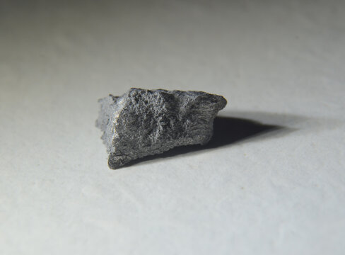 Closeup on a piece of the lanthanide element No 67 Holmium (Ho)