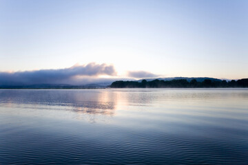 ミシシッピー川の夜明け