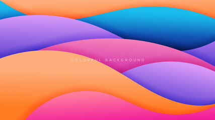 Premium colorful background with gradient color. Vector backgrond. Eps10
