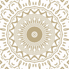 Oriental Seamless Vector Pattern - Repeating ornament for textile, wraping paper, fashion etc.