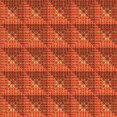 seamless traditional ethnic pattern. Colorful folkloric textile design