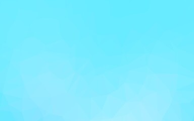 Light BLUE vector shining triangular template. Glitter abstract illustration with an elegant design. Polygonal design for your web site.