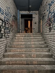 old abandoned building