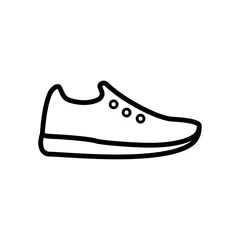  Running shoes icon vector collection © HendeyDian