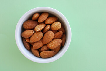 bowl of almonds