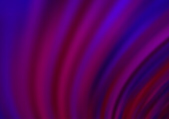 Dark Purple vector template with bubble shapes. Shining illustration, which consist of blurred lines, circles. Textured wave pattern for backgrounds.