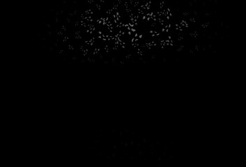 Dark Black vector backdrop with abstract shapes.