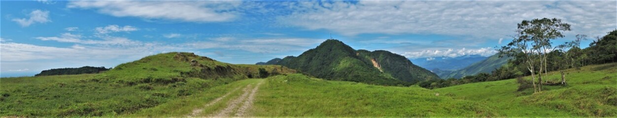 Naklejka premium Estribaciones de la cordillera oriental(Colombia) 