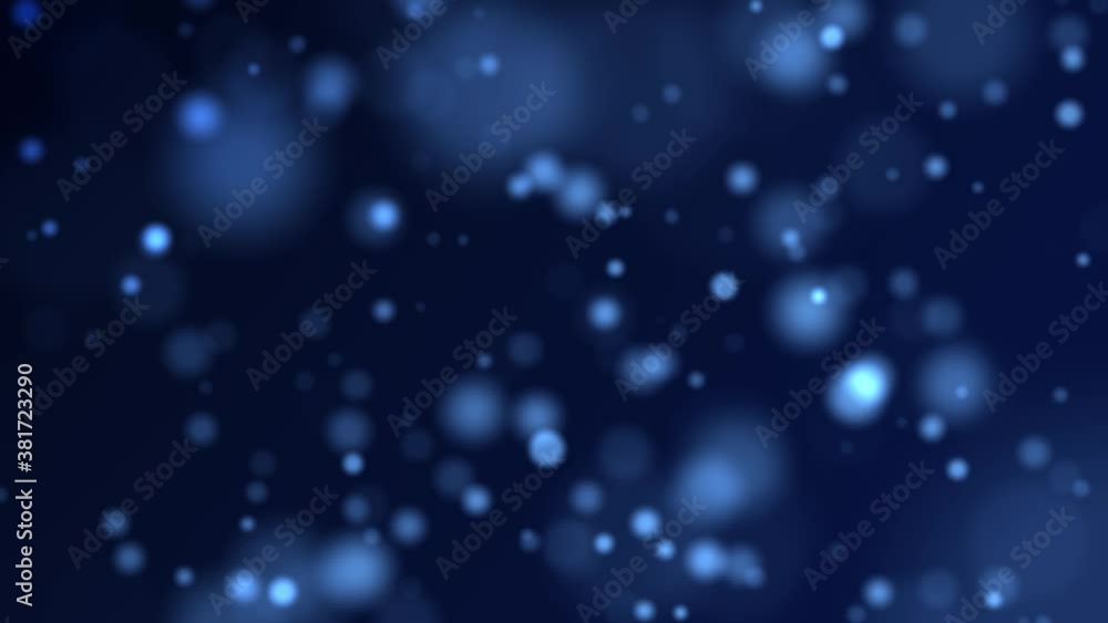 Wall mural abstract dust particles with light rays motion graphic background. bokeh and glitter background. loo