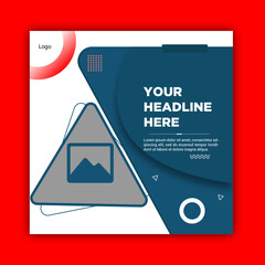 Social banner design