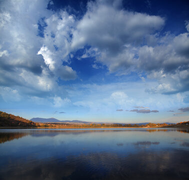 Lake Bovan near Soko Banja, Serbia
