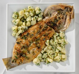 Robalo grelhado