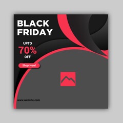 Black Friday social banner design