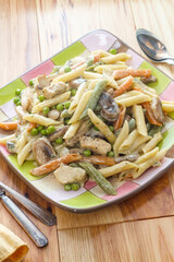 Creamy Chicken Marsala Pasta