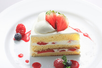 イチゴケーキ