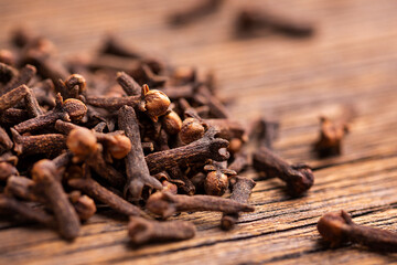 Carnation seeds close up. A scattering of carnation seeds close up.