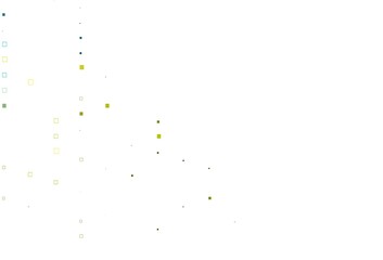 Light Blue, Yellow vector background with rectangles.