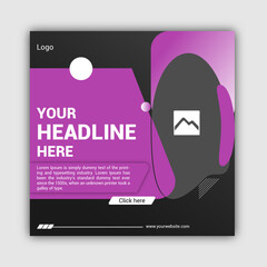 Social banner design