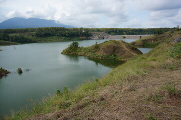 Reservoir is an artificial lake used as a river dam that aims to store water.