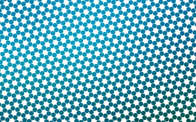 Light BLUE vector layout with circle shapes. Glitter abstract illustration with blurred drops of rain. Pattern for ads, booklets.