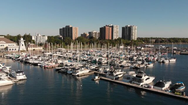 Aerial Drone Footage, Marina