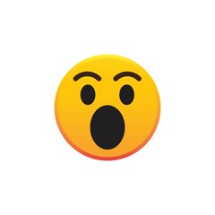 Fototapeta premium Emoticon template face