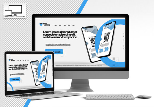 Electronic Devices Mock Up