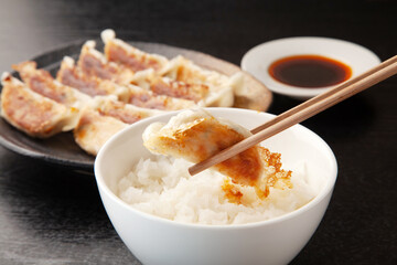 餃子ライス