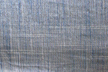 Navy blue fabric surface tClose up of blue fabric texture. Navy blue fabric surface textureexture