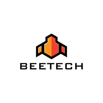 Bee tech logo.