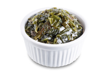 Seaweed on a white isolated background