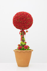 薔薇のオブジェ