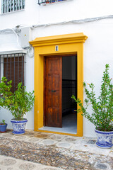 Old doors of Cordoba Spain