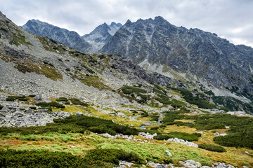 Mengusovska valley, High Tatras mountains, Slovakia