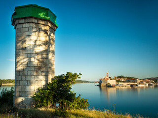 Old town of Rab on croatian island