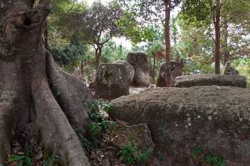 Plain of Jars, Phonsavan Laos mysterious location of stone jars 2000 years old