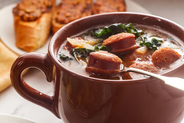 Portuguese Caldo Verde Soup