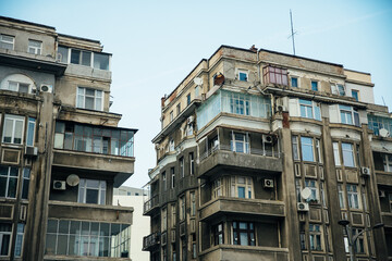 Fototapeta na wymiar urbane Häuser