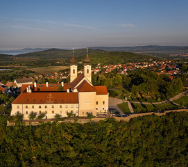 Famous Tihany Abbey at lake Balaton, Hungary