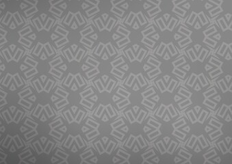Light Silver, Gray vector cover in triangles, cubes. Abstract gradient illustration with triangles, cubes. Template for wallpapers.