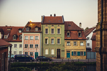 Bunte Häuser in Bamberg