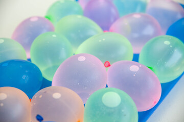 colorful balloons background water balloons party balloons