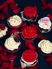 Love Cupcakes for Vallentines Day celebration 