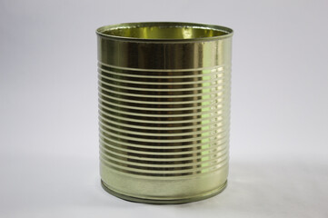 Metal can to store canned food
